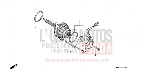 GENERATRICE CBR1000FL de 1990